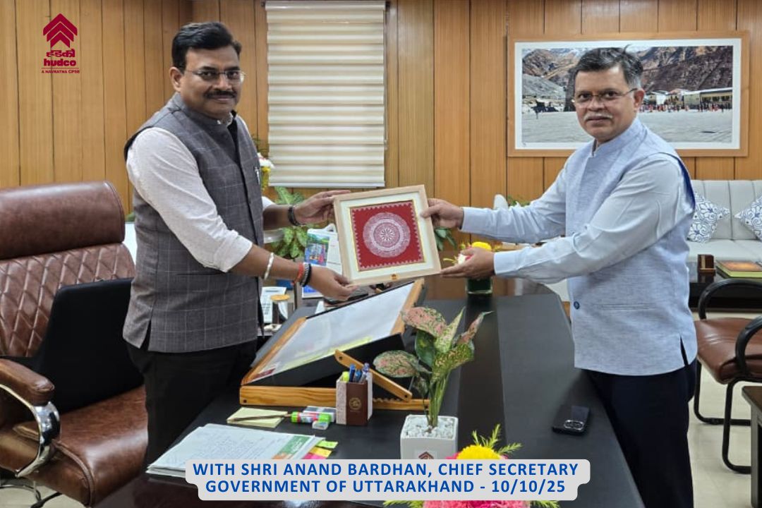 With Shri Anand Bardhan, Chief Secretary, Government of Uttarkhand