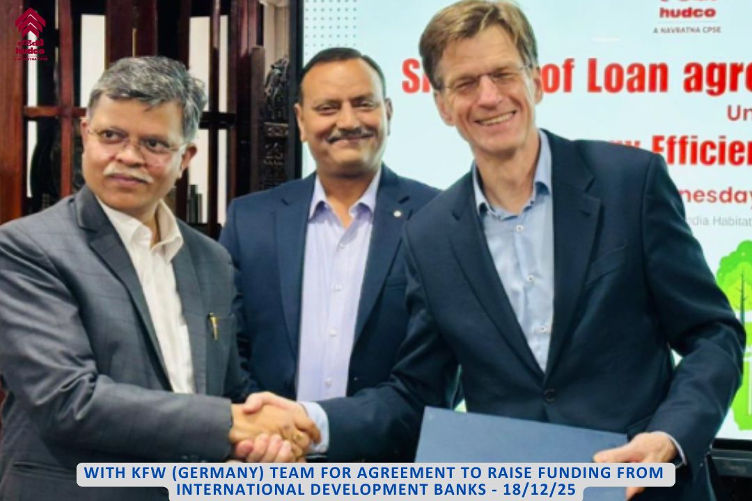 With KFW (Germany) Team for agreement to raise funding from international development banks - 18/12/25  