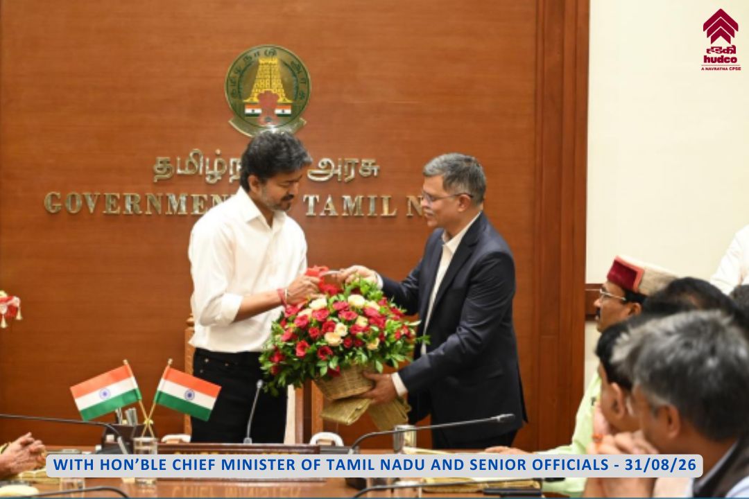 With Hon'ble Chief Minister Tamil Nadu and Senior Officials - 31/08/26 